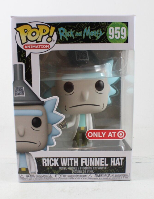 Funko Pop Animation Rick With Funnel 