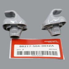 OEM 2PCS Grey 74437 Sun Visor Clip Replacemen...