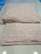 Tommy Bahama Pink Lovely Palms Flat Fitted Sheets 100 Cotton