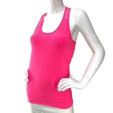 Athleta Womens Size S Bakasana Tank Top Racerback Prism Pink Stretch Wicking