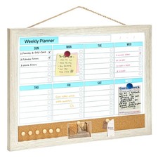 Magnetic Weekly to Do List Planner White Board 16x12 Inch - Dry Erase Calenda...