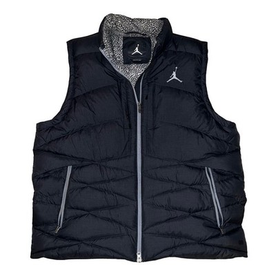 Air Jordan Jump Man Flight Duck Down Puffer Vest Mens 2XL Elephant Print 550