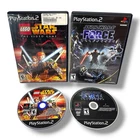 Star Wars The Force Unleashed & Lego Star Wars PlayStation 2 PS2 Tested Working