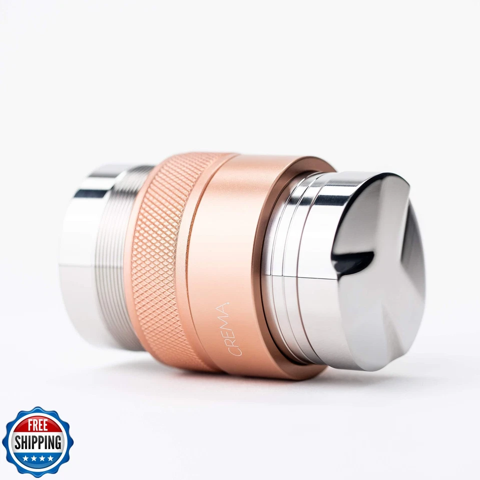 Crema Coffee Products 45,5 mm manipulador manual y distribuidor de café V2 | Compatible Foto 4 de 4