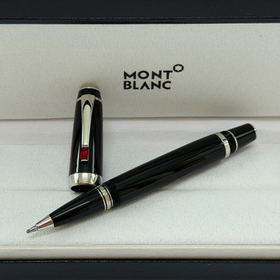 M.B Rollerball Pen Black/Sliver Trim w/ Gift Box  VIP Gift Rare