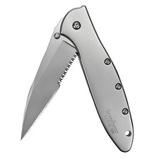 Kershaw Leek Serrated Pocket Knife (1660ST)
