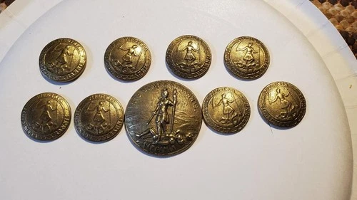 Vintage Civil War reproduction buttons