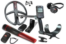 Metal detector XP DEUS II 34 cm bobina con cuffie wireless WSA ST & MI-6 pinpointer