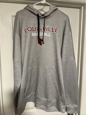 Louisville Cardinals Baseball Team Issued Hoodie 2XLT
