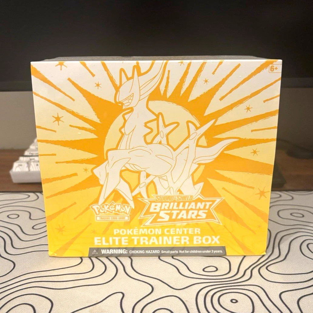 25+ Pokémon TCG Brilliant Stars Collectible Card Game Sealed Boxes