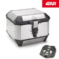 Valigia [Givi] Trekker 44LT + Piastra KTM 1290 Super Adventure R 2023