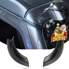 Rain Diverter Drip Rail Extension Gutter for Jeep Wrangler 18+ JL & Gladiator JT