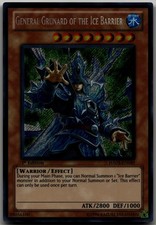 General Grunard of the Ice Barrier Secret Rare Hidden Arsenal 3 HA03-EN049 MP