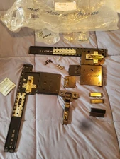 Pair Accuride 123 Pocket Door Slide Cabinet Door Slides CB123-12D  ☆ Read PARTS