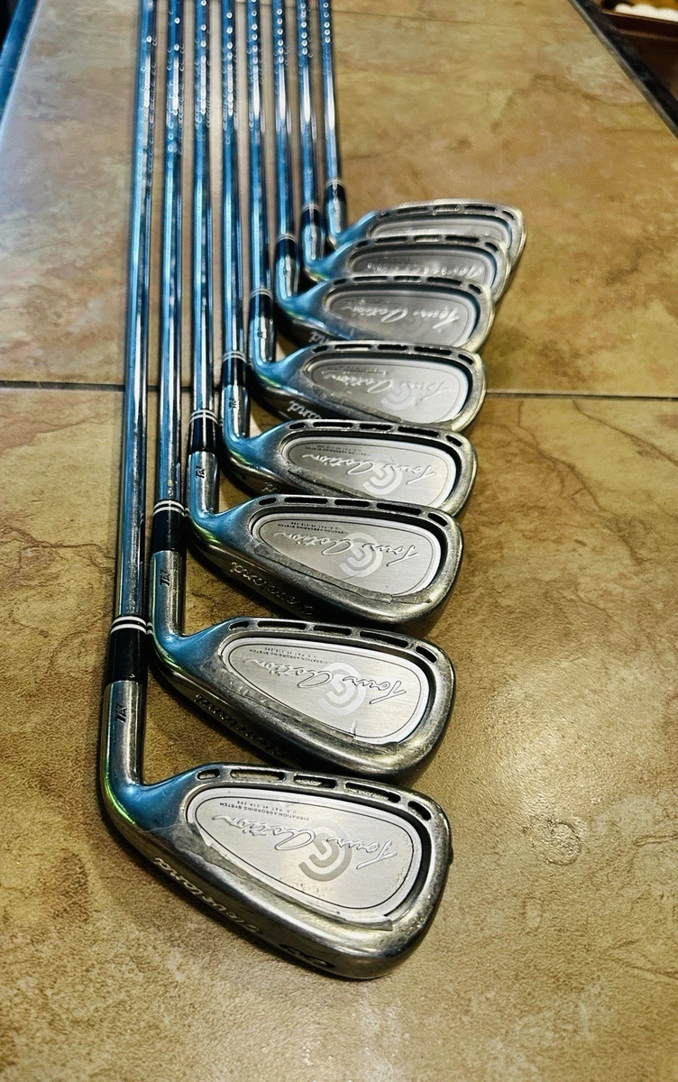 【男性用】Cleveland TA7 アイアンセット ８本 （R） Pre-Owned Cleveland Golf TA7 Gunmetal Irons (8 Iron Set