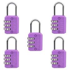 3 Digit Combination Lock,Gym Padlock,Outdoor Padlock,Suitable for School Lock...
