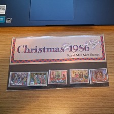 1986 GB Christmas PRESENTATION PACK No 176 MNH Combine Postage