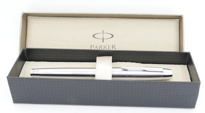 Parker IM Premium 5th Technology Chrome Chiseled Pen - New in Box