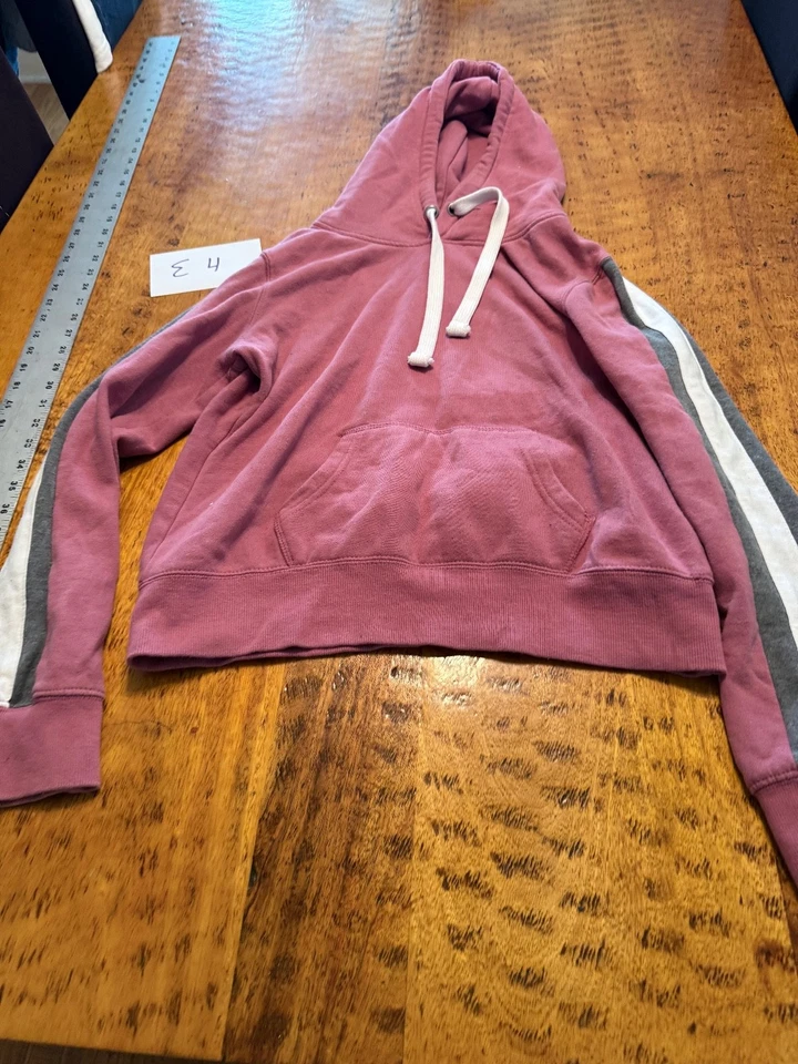 Reflex Hoodie Womens M Pink Long Sleeve Cotton Blend Drawstring E4 - Image 2 of 4