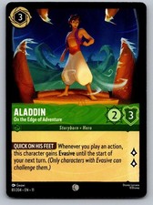 Aladdin - On the Edge of Adventure 81/204 Common Winterspell Lorcana Near Mint