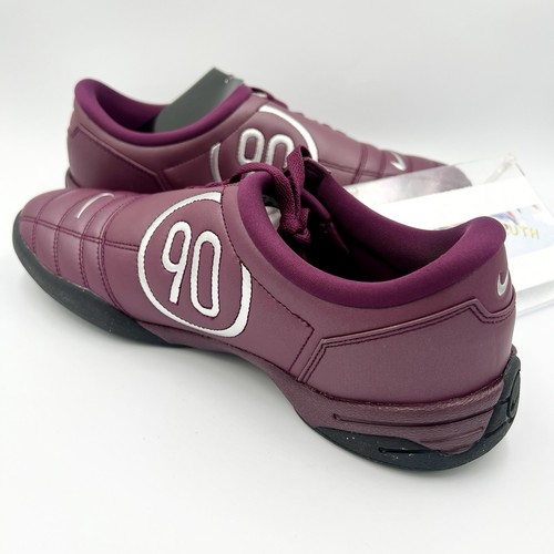 Nike Total 90 Bordeaux and Metallic Silver HJ9351-600 Men's US Size - 第 4/24 張圖片
