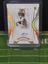2022 Panini Flawless - Rookie Debut Signatures Chris Olave #RDS-CO Gold /25
