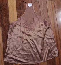 Cami NYC Silk Camisole Blush Size Small