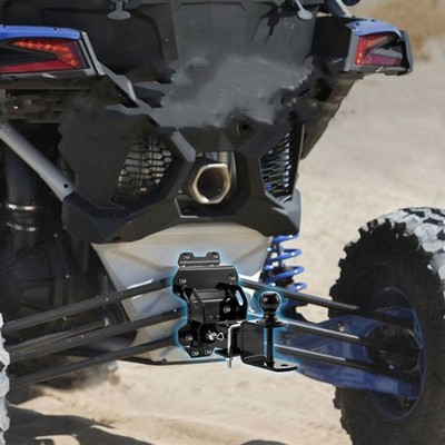WEISEN UTV Rear 2'' Receiver Hitch w/3-in-1 Ball Mount For Can Am Maverick X3/Max