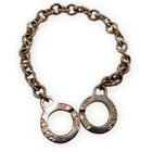 Tiffany Co Sterling Silver Interlocking Bracelet 20cm 2004
