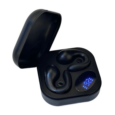 Ear Clip BT Earbuds HiFi Sound Open Ear Wireless Earphones With Power Displa Hot