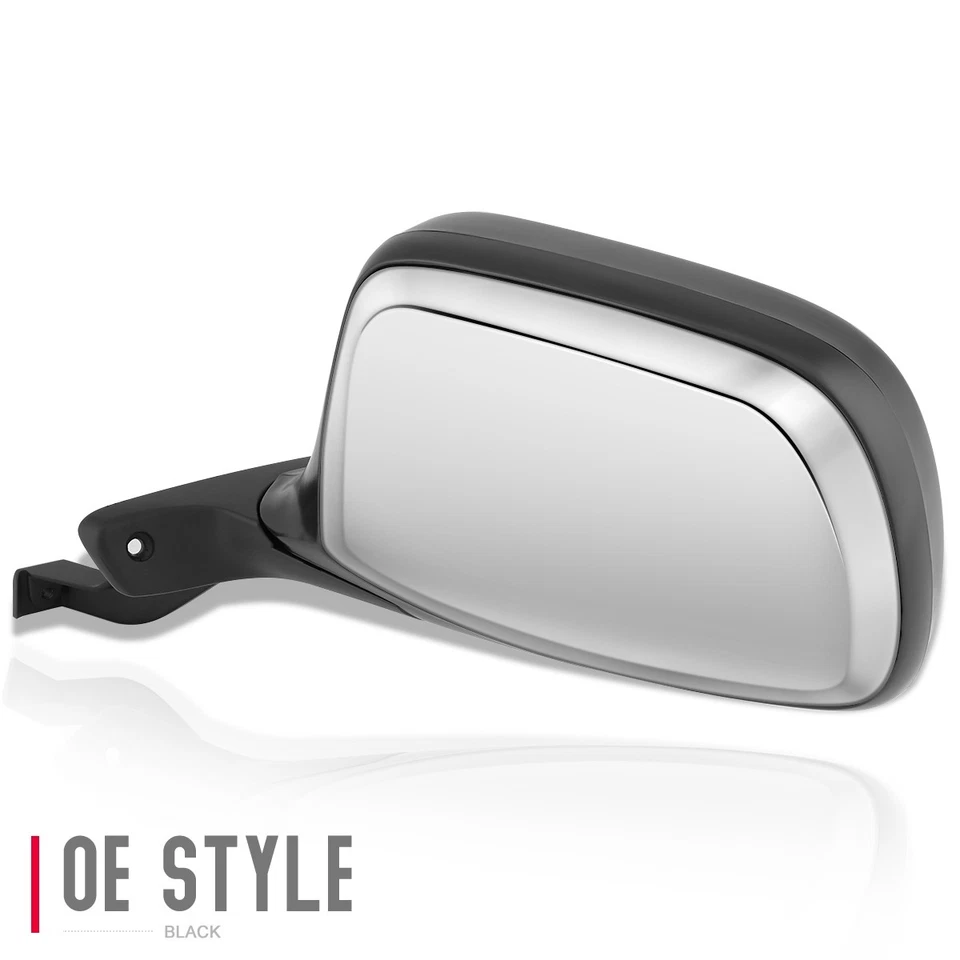 PARA 92-97 FORD F150 F250 BRONCO PAR ESTILO OE MANUAL LATERAL ESPEJO RETROVISOR Foto 3 de 4