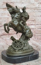 Napoléon Bonaparte Équestre Bronze Statue Sculpture Claude Français 'Lost' Cire
