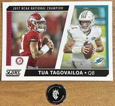 Tua Tagovailoa 2021 Panini Score Football Collegiate Champions Insert #CC2