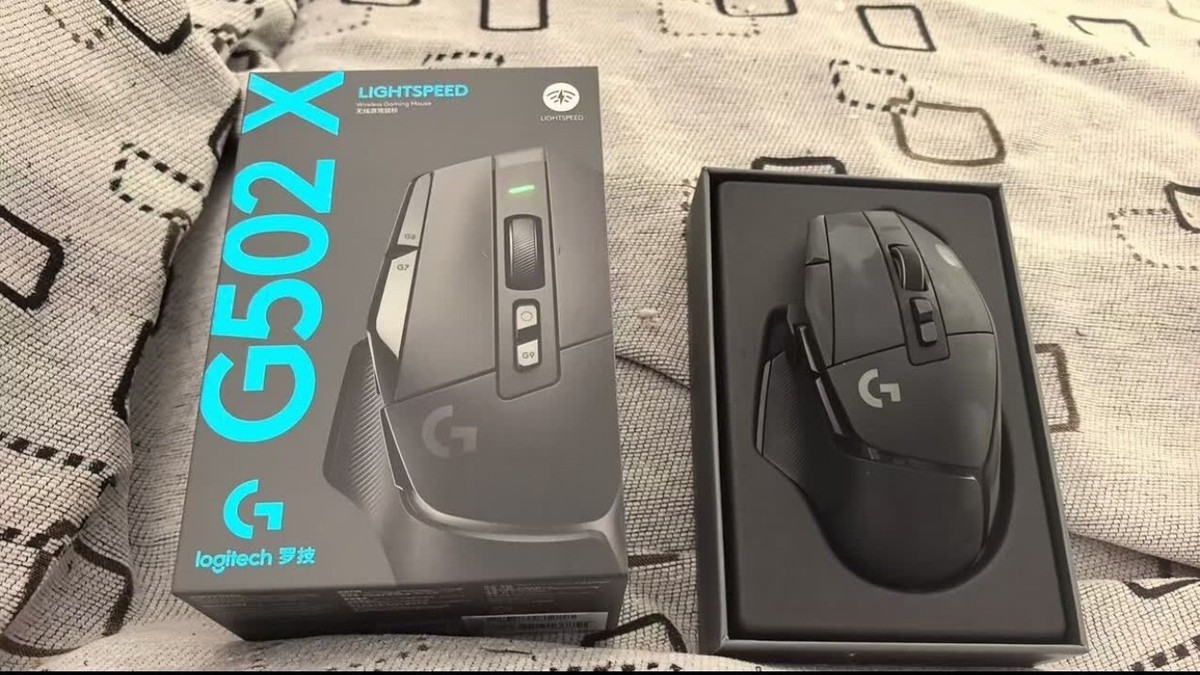 Logitech G502 X LIGHTSPEED Wireless Gaming Mouse - Black for sale