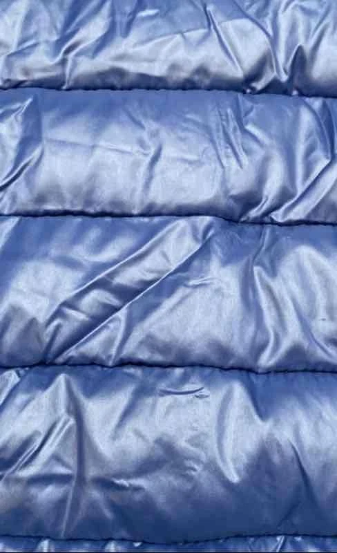 Guess Mens Blue Long Sleeve Pockets Full-Zip Puffer Jacket Size Large - Image 3 of 4