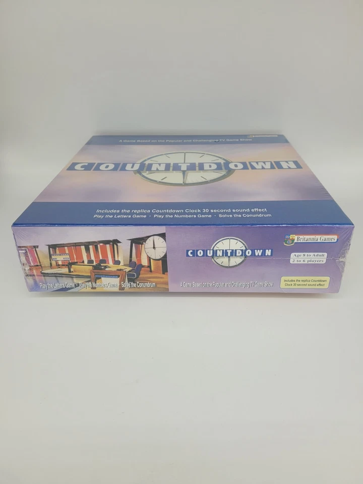 Countdown TV Show Board Game With Replica Countdown Clock & Sound  New & Sealed - Image 4 of 4
