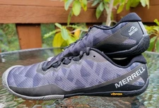 Merrell Sneakers Womens 8.5 Gray Vapor Glove 3 Running Barefoot Vibram J12674
