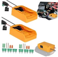 2 Pack Power Wheel Adapter for Dewalt 20V Battery Power Wheel Battery 2 PACK
