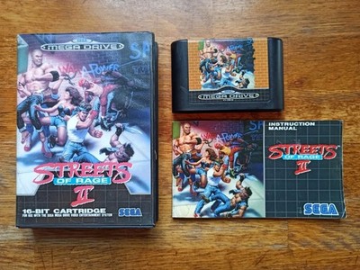 SEGA Mega Drive Spiel - Streets of Rage 2 mit OVP und Anleitung