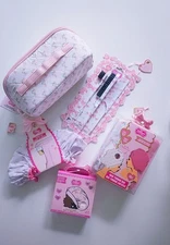 Pink Floral Beauty Bundle Set