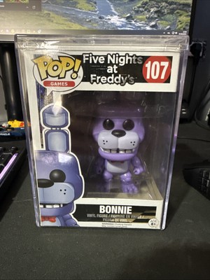 Funko Pop! Games Five Nights at Freddy s Bonnie #107 in a case RARE VINTAGE 2016