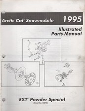 1995 ARCTIC CAT SNOWMOBILE EXT POWDER SPECIAL PARTS MANUAL P/N 2255-162 749