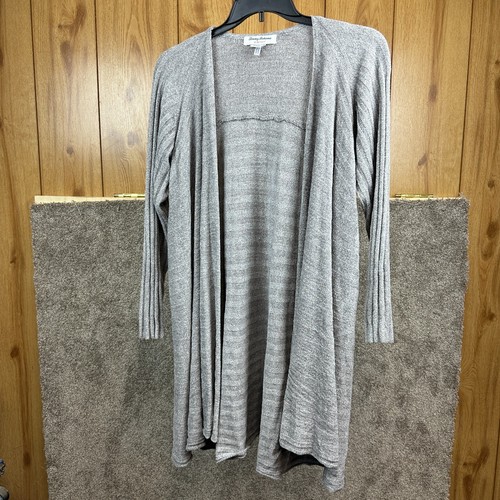 TOMMY BAHAMA Women's Island Soft Open Cardigan Sweater Gray Size S/M - oversized - Picture 6 of 7