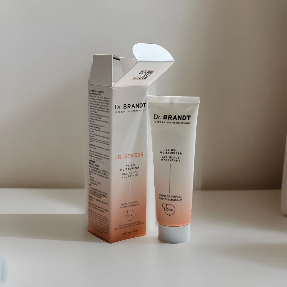Dr Brandt ID-STRESS Gel Hidratante Hielo Energlow Higo Células Madre 1.7oz Foto 2 de 4