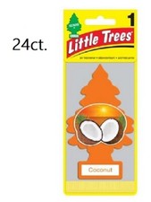Little Trees - Coconut - Air Freshener - 24 Pack, Free Shipping