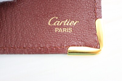 Cartier Leather 4 Key Case Holder Men Women Bordeaux | eBay