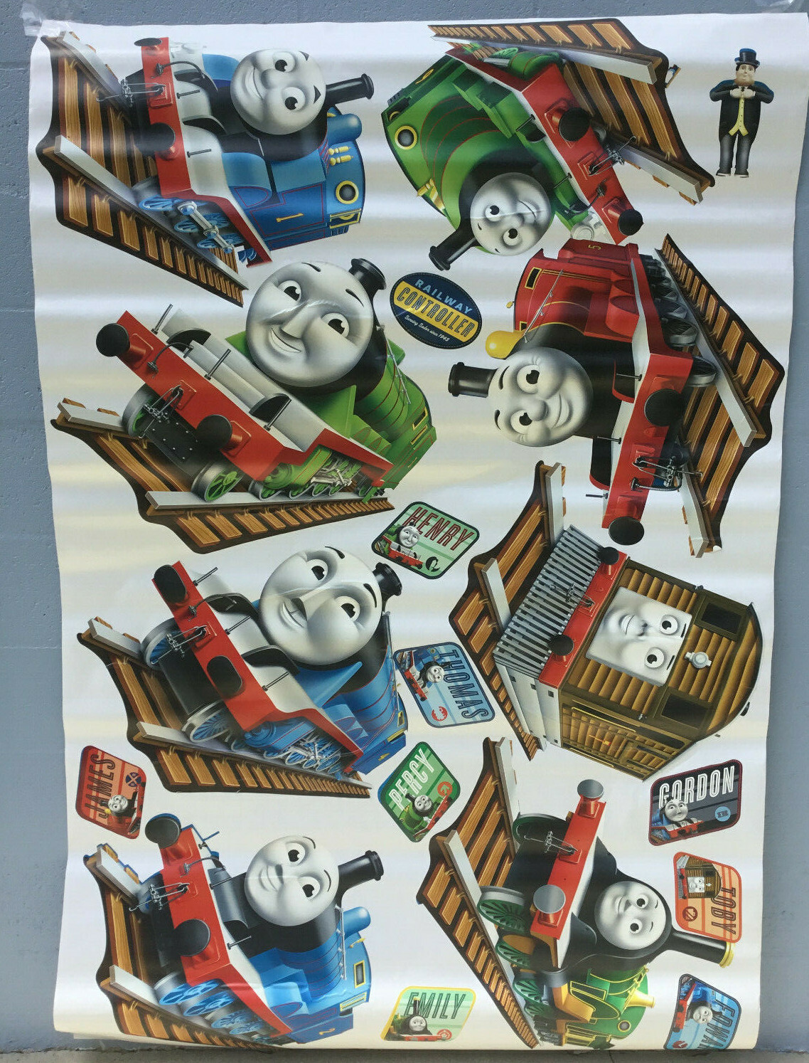 thomas the train decals for walls