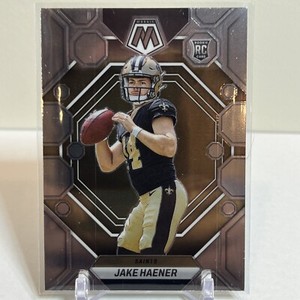 2023 Panini Mosaic Jake Haener Prizm #325 Rookie RC Saints