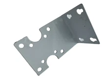 Pentek 244047 Slim Line Filter Housing L Shaped Mounting Bracket White