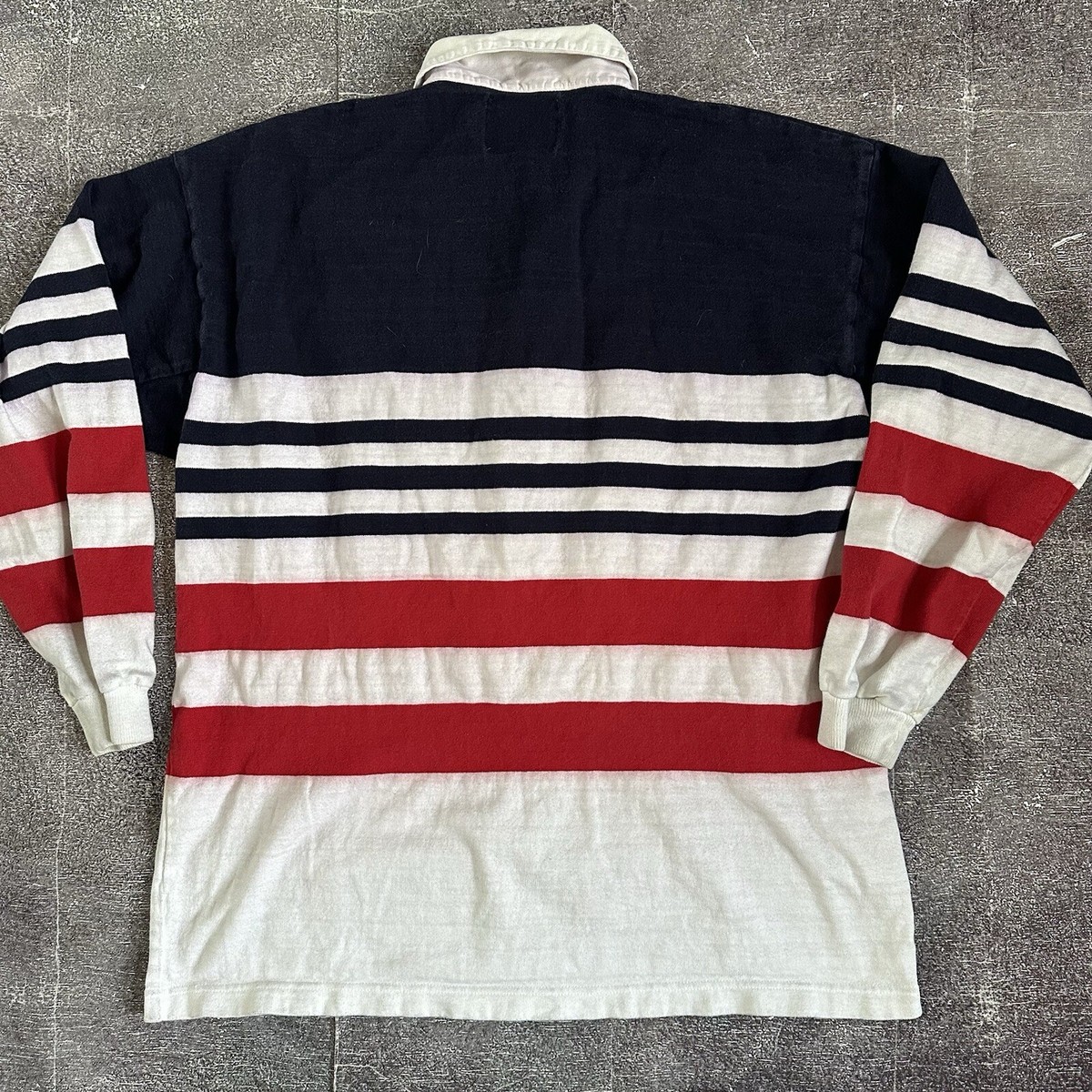 ウェア 90s COLUMBIAKNIT rugger shirt 90s Made in USA COLUMBIAKNIT crazy rugby shirt アメリカ製